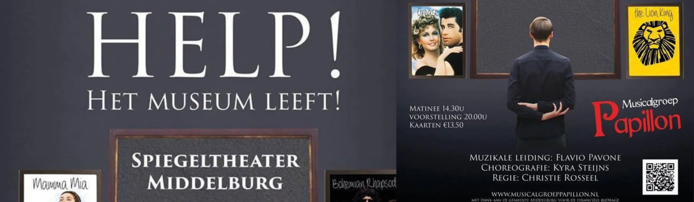 Help het museum leeft banner